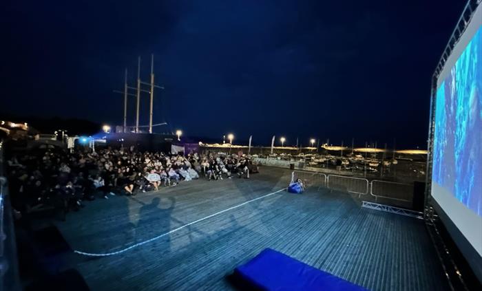 Open air cinema